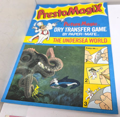 RARE Vintage Letraset Action Transfers Rub-Ons PrestoMagix Lot Of 11 Used