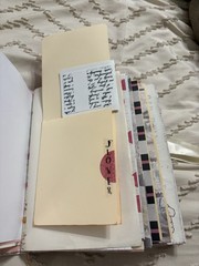 Pink Soft Cover Junk Journal Full of Decorative Ephemera