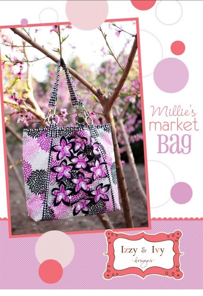 Sewing BAG PATTERN Izzy and Ivy Designs MILLIE’S MARKET Project NEW