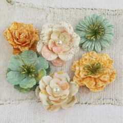 Prima Flowers – VINETTA Song Bird Paper Flowers 1.75″ – 2″ #555559
