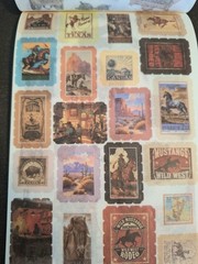 30 Pgs Of Washi Stickers & 20 Sheets Of Ephemera Papers New Style Wild Wild West