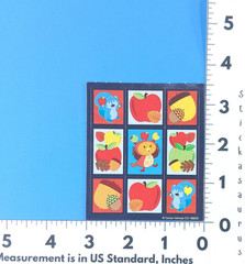 Carson Dellosa Fall Animals Acorns & Apples Mini Sticker Sheets Lot Of 5