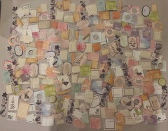 180+ Vintage Botanical Pastel Junk Journal Ephemera Scrapbook Journaling Cards