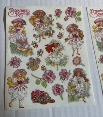 Peppermint Rose Vintage Stickers