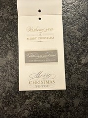Anna Griffin Winter Wonderland Vellum Quote Stickers Used