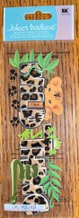 JOLEES ~ WILD THING ~ Title Animal Zoo Tiger Snake Frog Safari Jungle Stickers