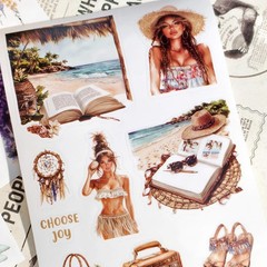 JUNKJWBZ 360 PCS People Stickers Book for Adults – Vintage Aesthetic Journali…