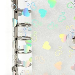 Binders Notebook Refillable Pages 5 Hole Design for Multiple Angles Writing Use