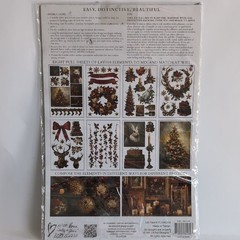 Iron Orchid Designs Crimson Velvet Transfer Sheets NIP IOD