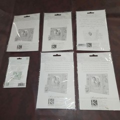 K&Company Dimensional Stickers Lot 6 Teddy Bears Floral Butterflies Nursery