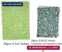 Textured Scrapbook Paper Mesh Fabric – Junk Journal Supplies Assorted Set 51 She