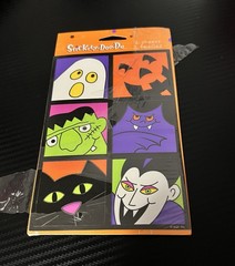 Stickopotamus Stickety-Do-Da Halloween Witch & Wizard Hats Stickers 3 Pack +READ