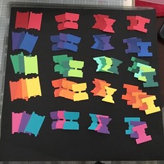 Page Tabs 4 Designs/Shapes Die Cuts 20 pcs Choose Color
