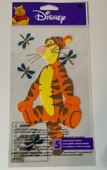 Winnie the Pooh & Tigger Stickers New (5) & Used (5) Confetti Hallmark Sandylion