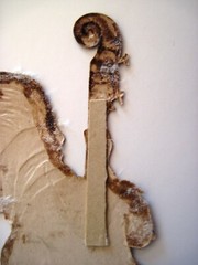 (1) Set of (6) 1800’s Musician Die Cuts Holding Their Instruments *