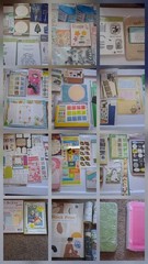 Large Lot Of Scrap Booking Stickers, Sticker,paper Stamps Stencils Ect. (A)
