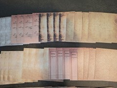 100p 3 1/4 X 3 1/4 Colorful Scrabpook Paper Pack Dissappearing Images
