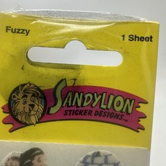 Vintage sandylion stickers Fuzzy Eskimo Extremely RARE SEALED 1 Sheet (3 Mods)