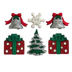 Buttons Galore 50+ Assorted Christmas Theme Buttons for Sewing & Crafts