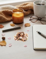 Cozy Autumn Sticker Set – 16 Piece
