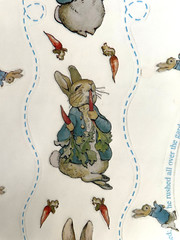 Colorbok Sticker Sheet Beatrix Potter Peter Rabbit Hopping Peter Borders 12×5″