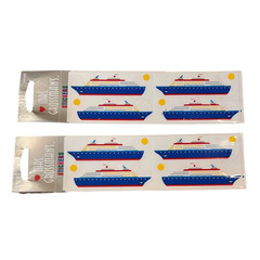 Vintage RARE Mrs. Grossman’s Stickers Cruise Ship 2 Packages New Sealed NOS Boat