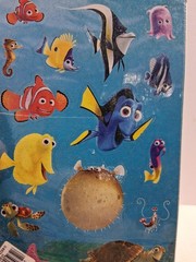 SandyLion Disney Finding Nemo Pixar Stickers Dory Squirt Gill Peach Bloat Crush