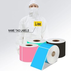 Large 5 x 3 inch Rectangle Color Coding Sticker, Writable Square Color Code I…