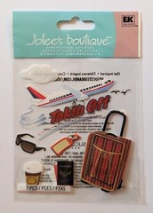 Jolee’s Taking Off Airplane Travel Vacation Scrapbooking Stickers