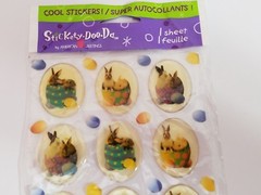 Sealed American Greetings Stickers Sheet Easter Bunny Rabbit Egg Stickety-Do-Da