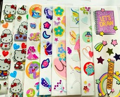 575+ Stickers Mxd Themes, Cat In the Hat, Mickey Mouse, Bluey, Disney Themes +
