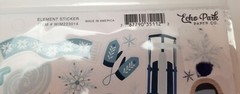 WINTER MAGIC (1) 12×12 Sheet of Echo Park Paper Scrapbook Element Stickers-New