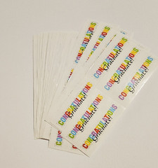 Mrs. Grossman’s Stickers Lot of 5 Strips ~Congratulations Graduate RF~2004 AS IS