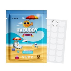 UV Buddy 28-Pack Bear UV Stickers for Sunscreen – Sunscreen Stickers Reapply …