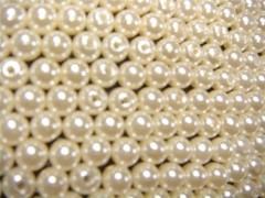 1000 Ivory Pearls 6mm