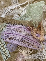 LARGE JUNK JOURNAL SUPPLIES/Napkins,readers Digest, Paper, Fabrics (SEE PHOTOS)