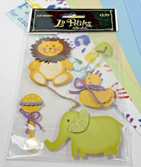 BABY BOY Theme Scrapbook Kit 12×12 Paper, Sticker, Embellishments, Tags ETC (B)
