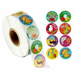 500Pc Thank You Stickers Labels for Envelopes Bubble Mailers Gift Bags Packaging