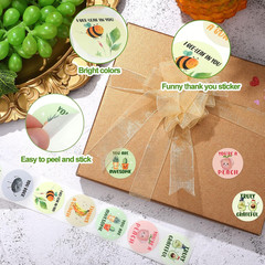 1000 Pcs Kudos Appreciation Stickers Retro You Are Awesome Thanks for Being Amaz