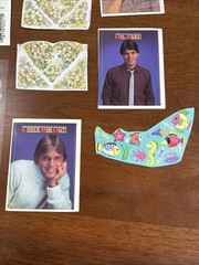 Vintage 80s Lot STICKERS 1984 Hallmark 1982 Batman Joker Nrn Sniff Puffy