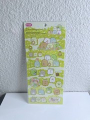 Brand New Cute 4″ by 9″ Sumikkogurashi Sticker Sheet
