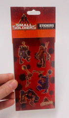 Vintage 1998 Small Soldiers Movie Stickers Sealed Kirsten Dunst NOS Lot of 4