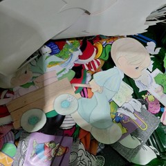 Ephemera Cutouts Greeting Card Fronts Lot Scrapbook Junk Journal Multi Color