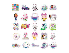 50pc Gabby’s Dollhouse Stickers Kids Party Favor Waterproof Vinyl Decals 2-3″