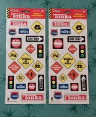 Vintage 2003 Sandylion Tonka Sticker LOT- 8 Sheets Scrapbooking NOS