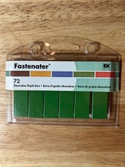 EK Success Fastenater 72 Staple Bars Refill Metal CLOVER EKFSVP36. New in box.