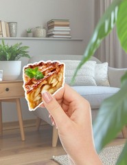 Apple Pie Die Cut Vinyl Stickers Set Scrapbooking Laptop Waterbottle