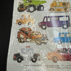 Current Scrapbook Sticker XL Sheet – Card Trucks Construction Kids – 608427