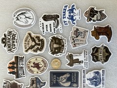 Cowboy Wild West Stickers (25)