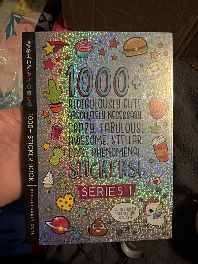 Fashion Angels 1000+ Ridiculously Cute Stickers Series 1 Sticker Book For Crafts